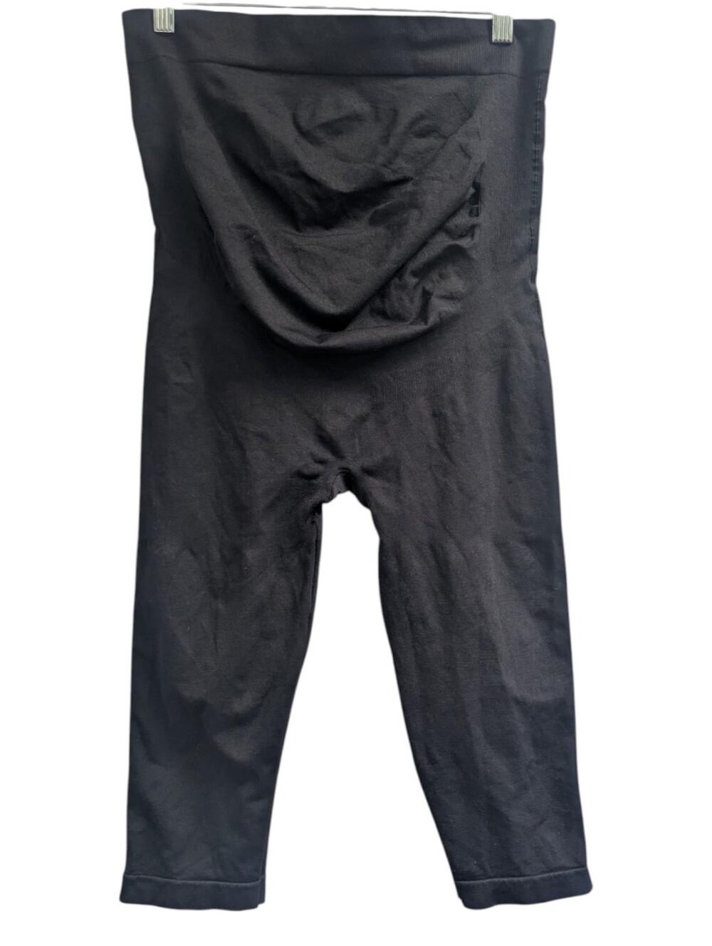 BLANQI Black Crop Maternity Leggings